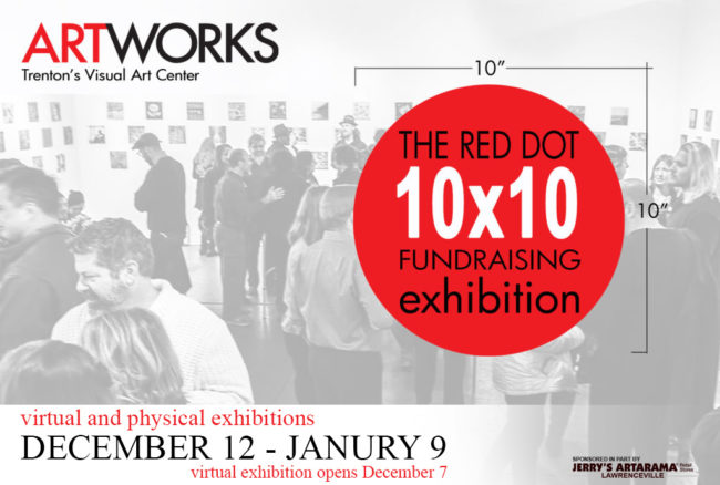 The RED DOT 10×10 Fundraising Exhibit