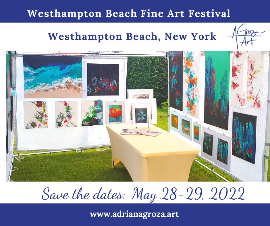 May 28th-29th Westhampton Fine Art Festival- Long Island NY